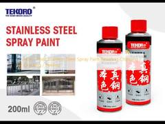 Non - Toxic Stainless Steel Spray Paint Resisting Chipping / Cracking / Peeling