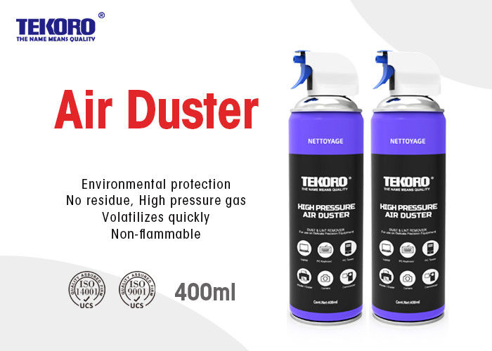 Αποτελεσματικοί ξεσκονόπανο αέρα/καθαριστής ηλεκτρονικής αερολύματος για ακίνδυνα να αφαιρέσει τη σκόνη και την ίνα